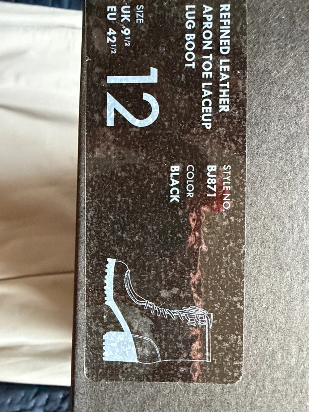 J. Crew front metal
